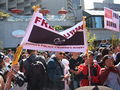 Protesters of Chinese support for the Myanmar regime